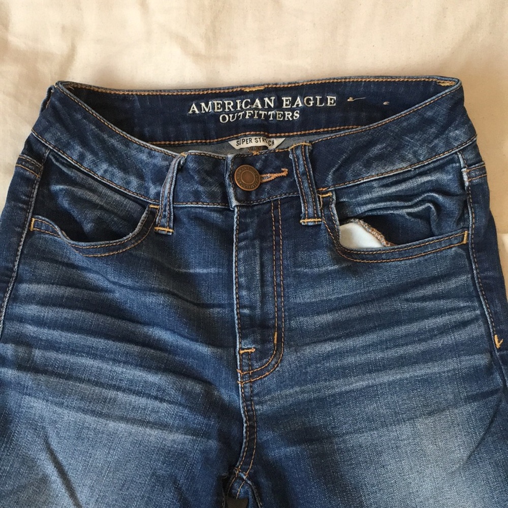 high waisted jeans